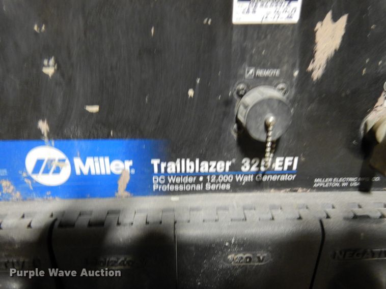 image for item HX9633 Miller Trailblazer 325 EFI welder/generator