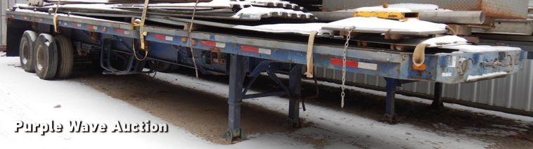 image for item HX9657 1978 Fontaine TP-3-4065SL flatbed trailer