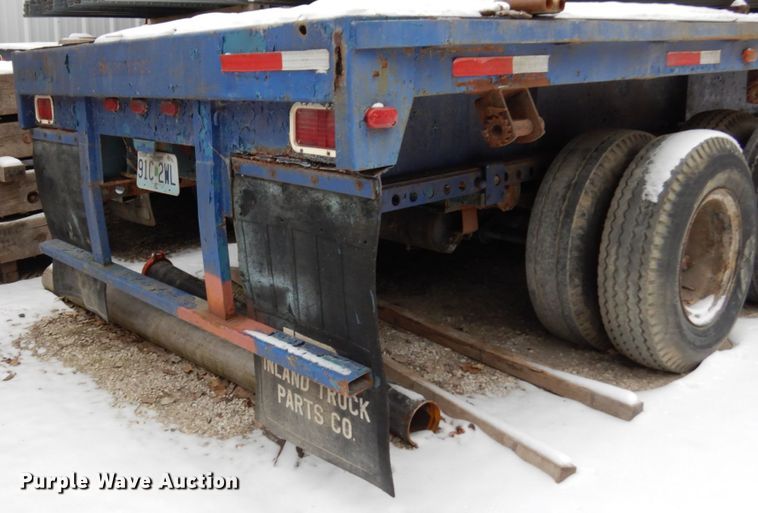 image for item HX9657 1978 Fontaine TP-3-4065SL flatbed trailer