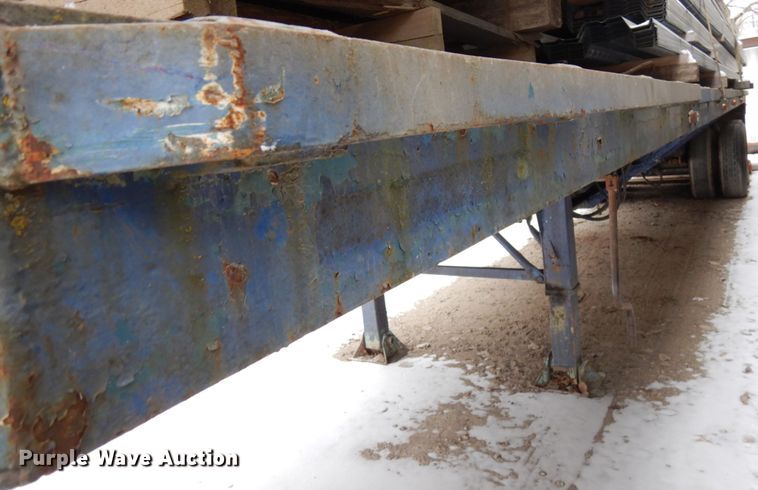 image for item HX9657 1978 Fontaine TP-3-4065SL flatbed trailer