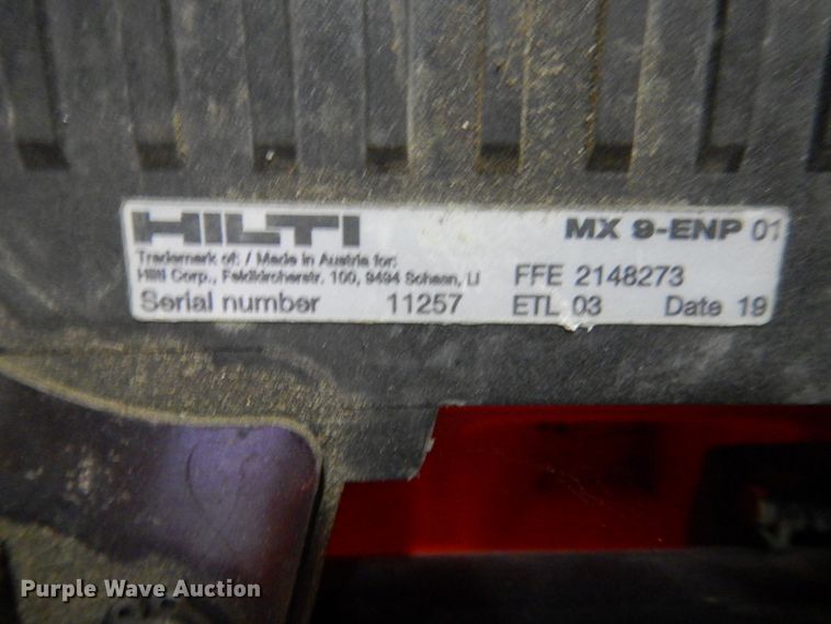 image for item IK9751 (4) Hilti DX860-ENP powder actuated tool
