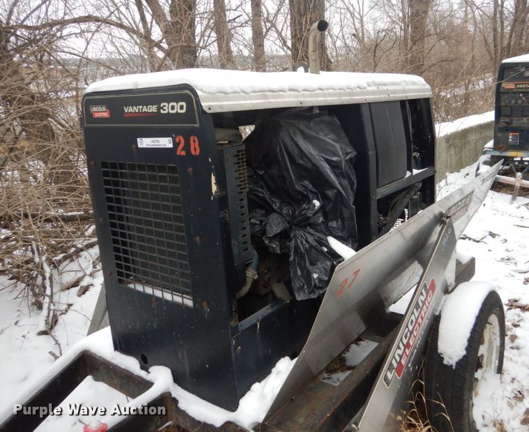 image for item IK9780 (2) Lincoln Electric Vantage 300 welders