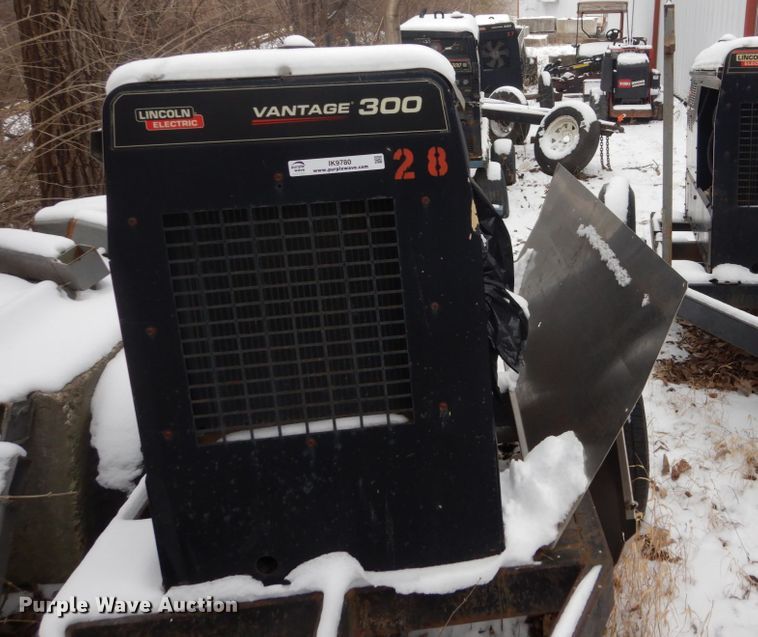 image for item IK9780 (2) Lincoln Electric Vantage 300 welders