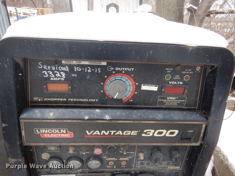image for item IK9780 (2) Lincoln Electric Vantage 300 welders