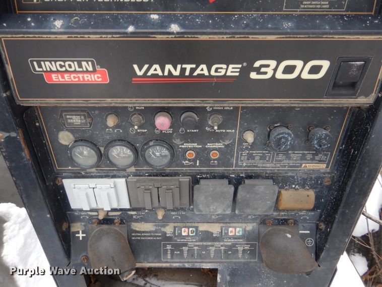 image for item IK9780 (2) Lincoln Electric Vantage 300 welders