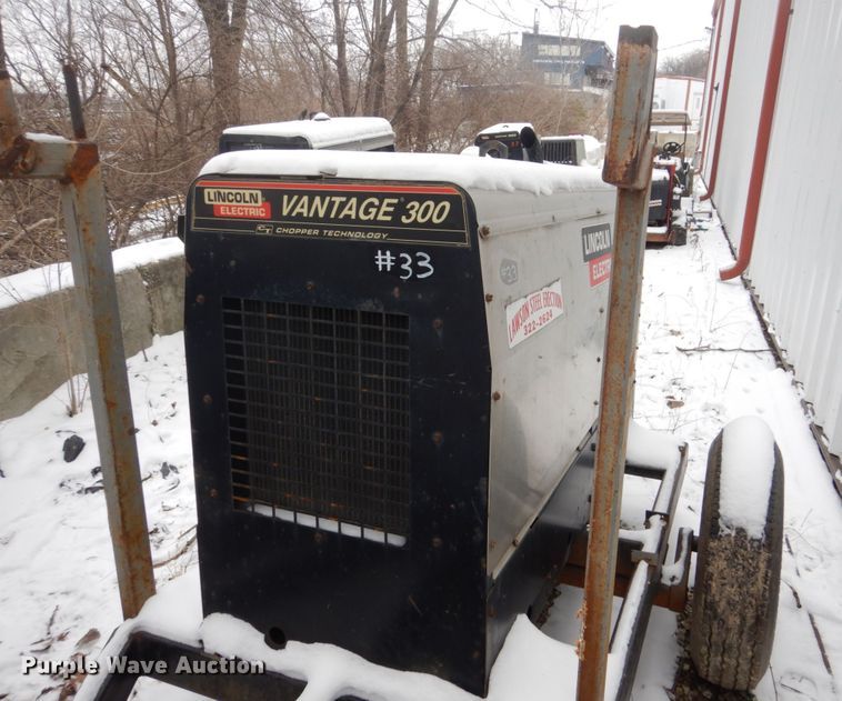 image for item IK9780 (2) Lincoln Electric Vantage 300 welders