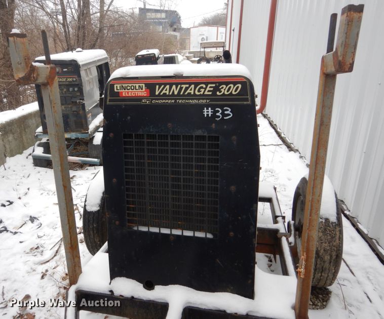 image for item IK9780 (2) Lincoln Electric Vantage 300 welders