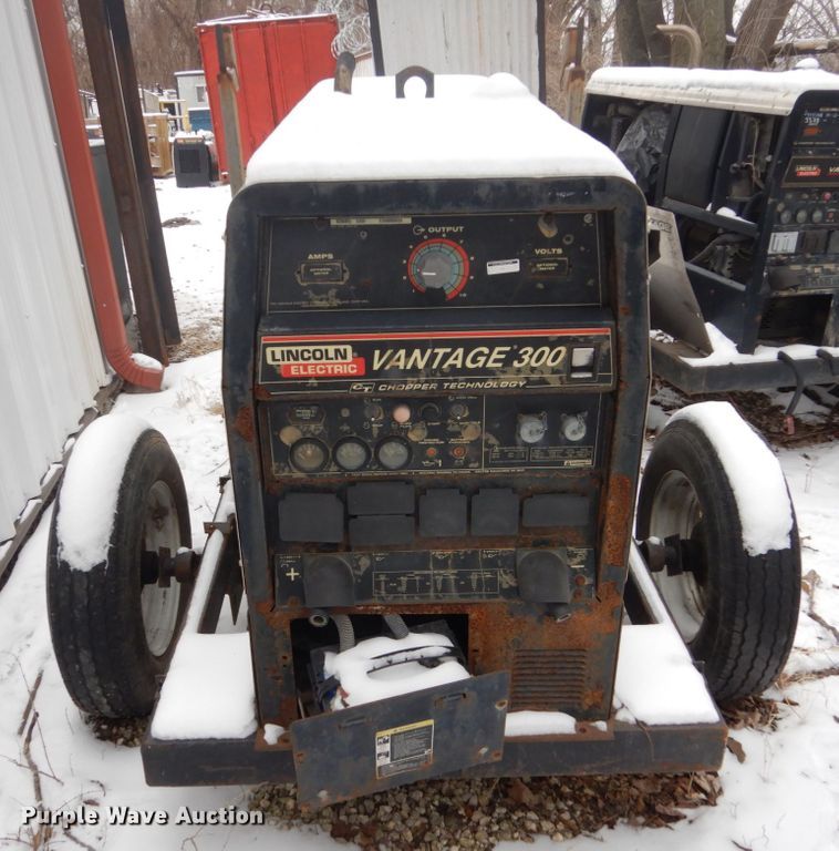 image for item IK9780 (2) Lincoln Electric Vantage 300 welders