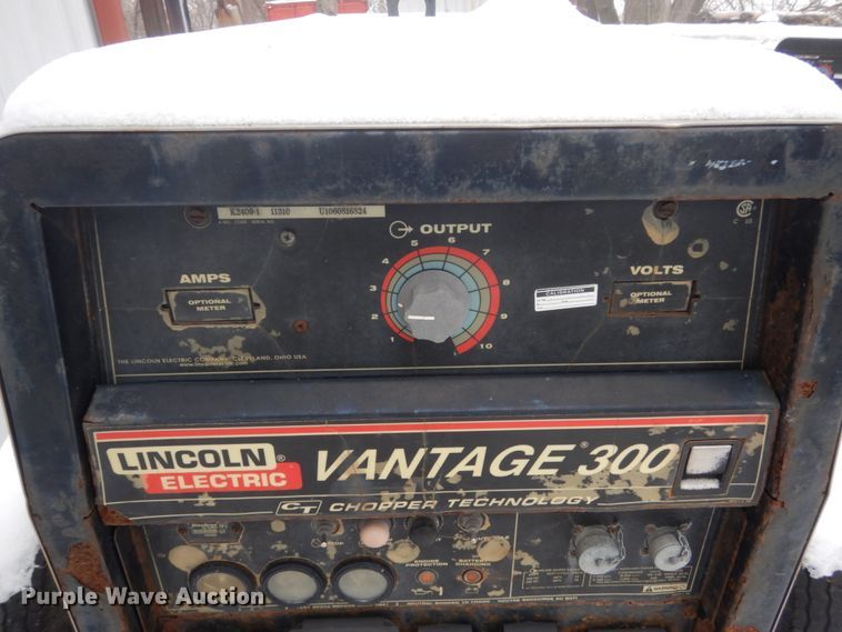 image for item IK9780 (2) Lincoln Electric Vantage 300 welders