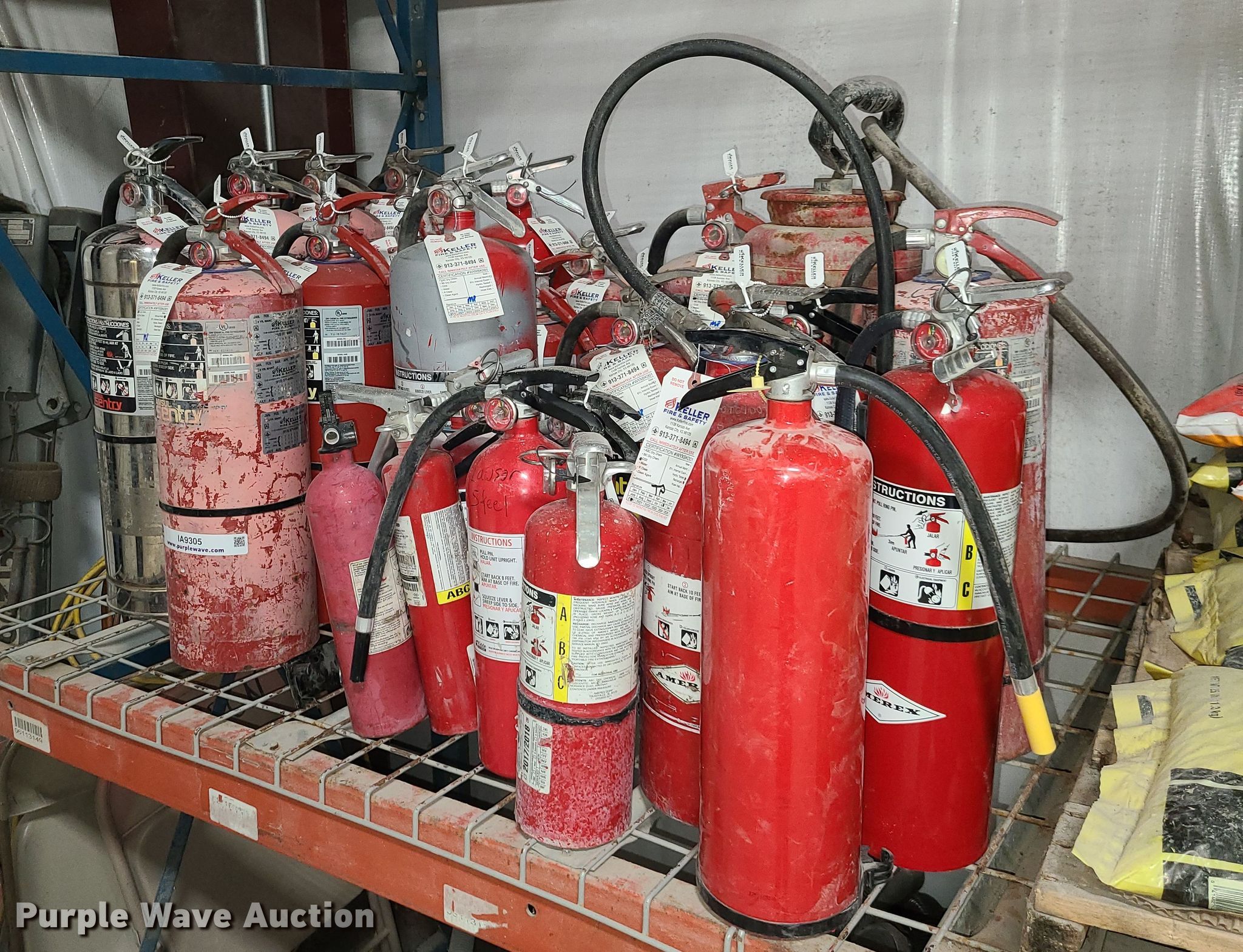 Approximately 24 fire extinguishers in Kansas City, MO Item IA9305