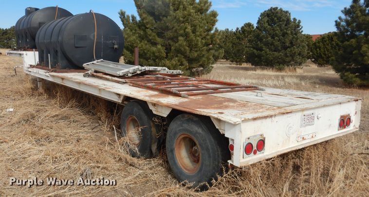 image for item DI3699 1982 Vulcan FTD65-625A drop deck nurse tank trailer