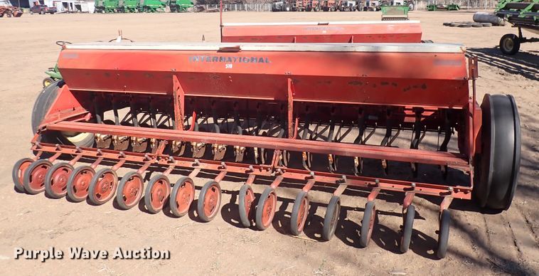 image for item DJ0110 (2) International 510 grain drills