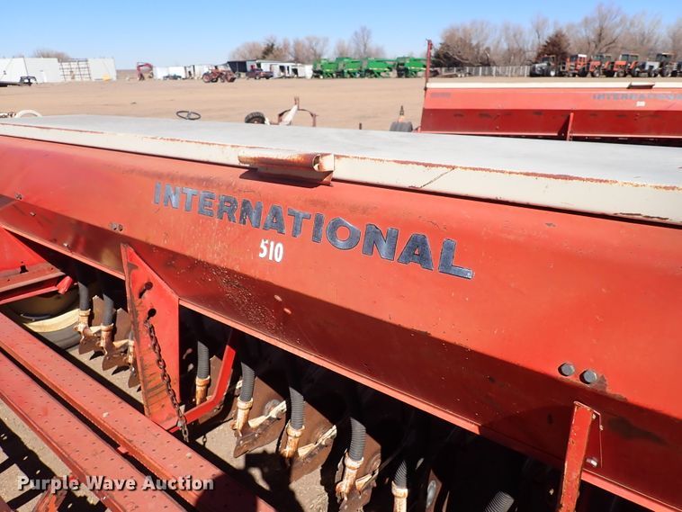 image for item DJ0110 (2) International 510 grain drills