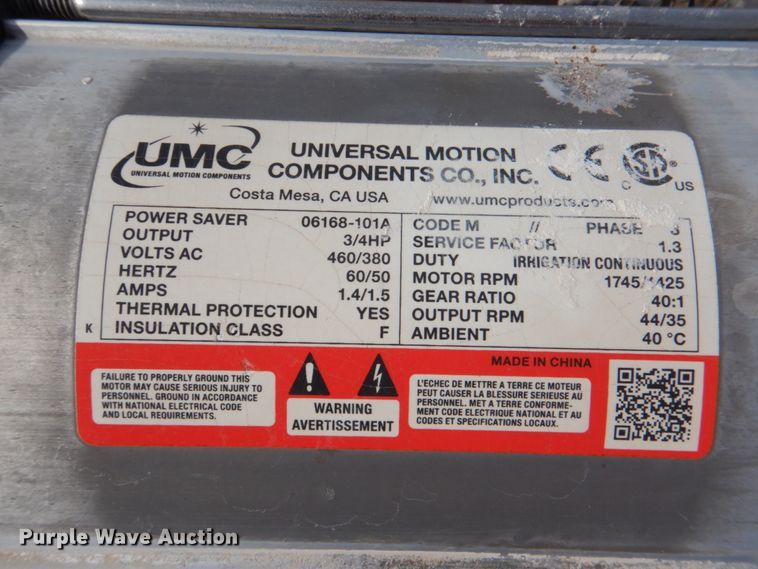 image for item DJ0377 Valley 4271 center pivot