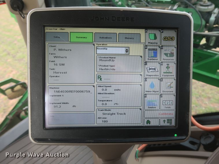 image for item DJ2310 2015 John Deere R4030  sprayer