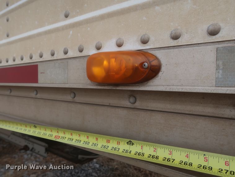 image for item DJ2314 2010 Wilson DWH-500 Pace Setter grain trailer