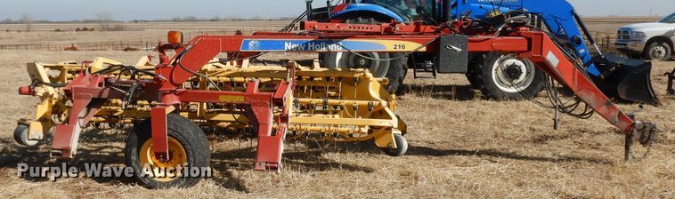 image for item DJ2900 New Holland 216 hay rake