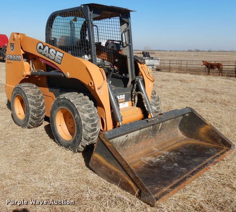image for item DJ2901 2011 Case SR220  skid steer loader