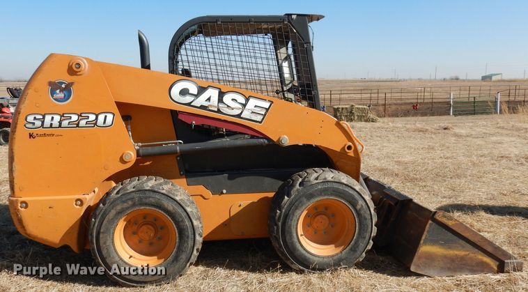 image for item DJ2901 2011 Case SR220  skid steer loader