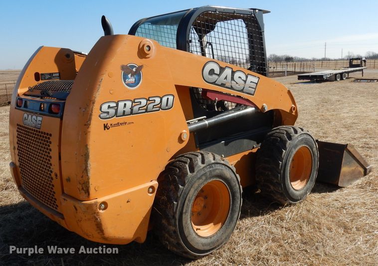 image for item DJ2901 2011 Case SR220  skid steer loader
