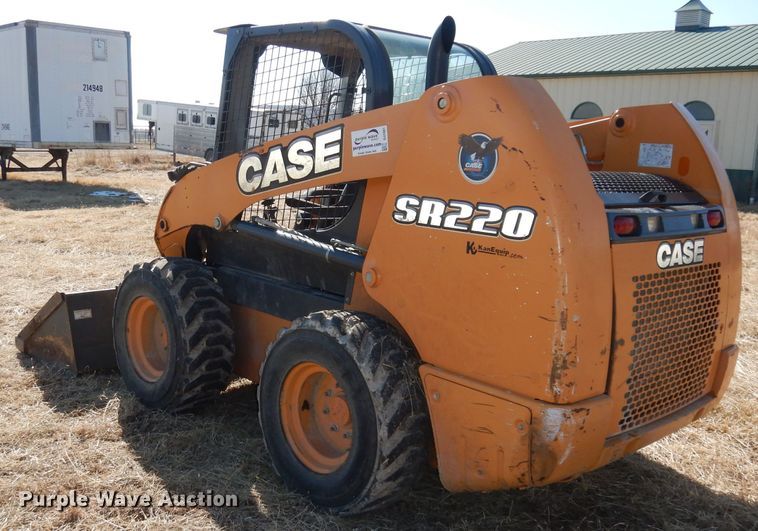 image for item DJ2901 2011 Case SR220  skid steer loader