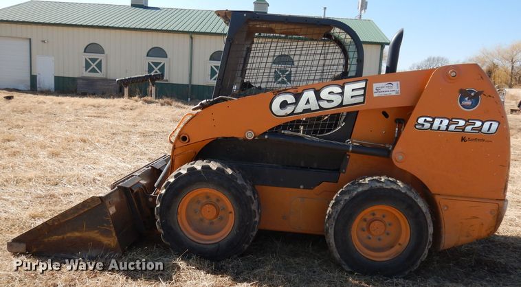 image for item DJ2901 2011 Case SR220  skid steer loader