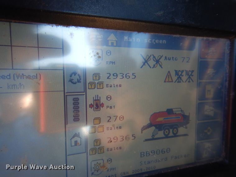 image for item DJ2902 2011 New Holland BB9060  4SS large square baler