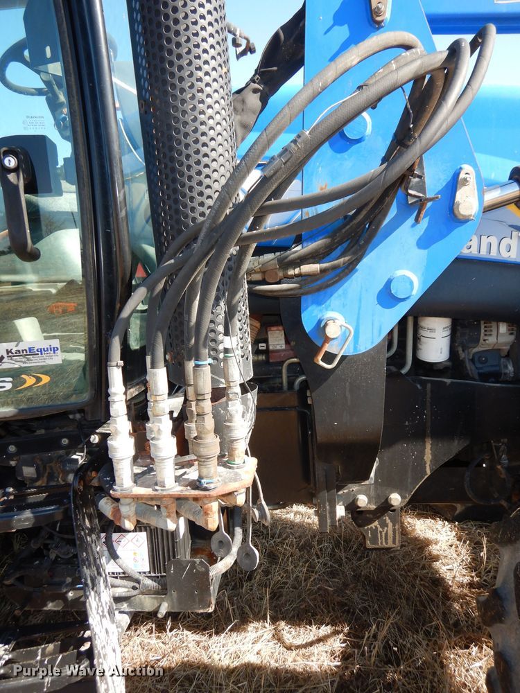 image for item DJ2903 2008 New Holland T6070  MFWD tractor