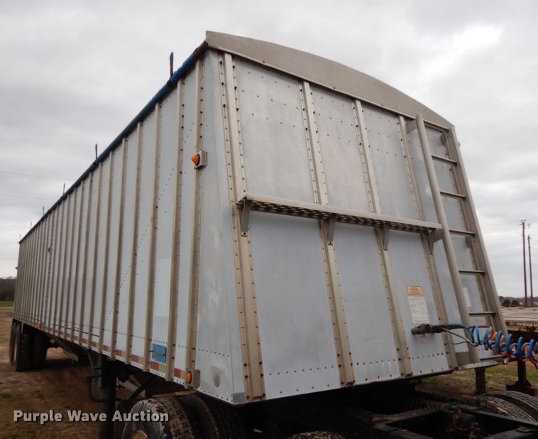image for item DJ7294 1998 Merritt 43X96X80X2BX2AXGS grain trailer