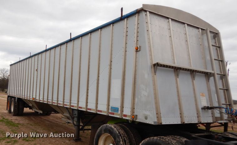 image for item DJ7294 1998 Merritt 43X96X80X2BX2AXGS grain trailer