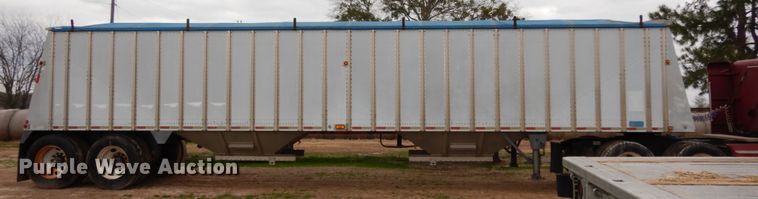 image for item DJ7294 1998 Merritt 43X96X80X2BX2AXGS grain trailer