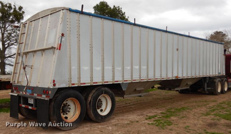 image for item DJ7294 1998 Merritt 43X96X80X2BX2AXGS grain trailer