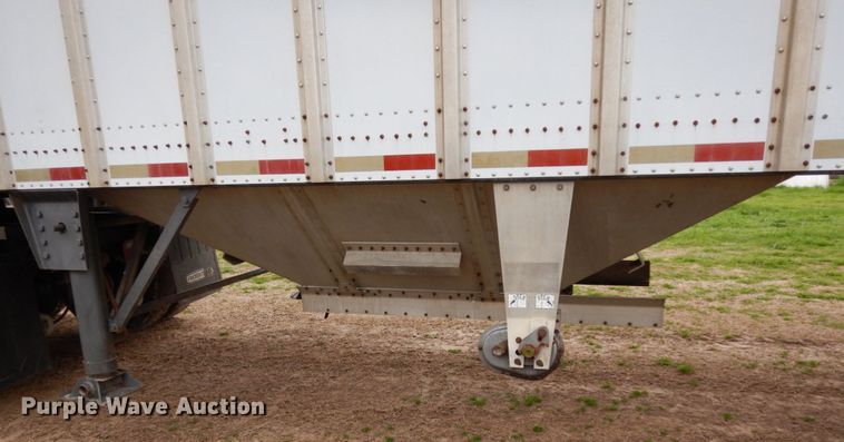 image for item DJ7294 1998 Merritt 43X96X80X2BX2AXGS grain trailer