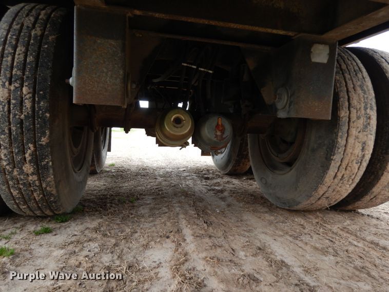 image for item DJ7294 1998 Merritt 43X96X80X2BX2AXGS grain trailer