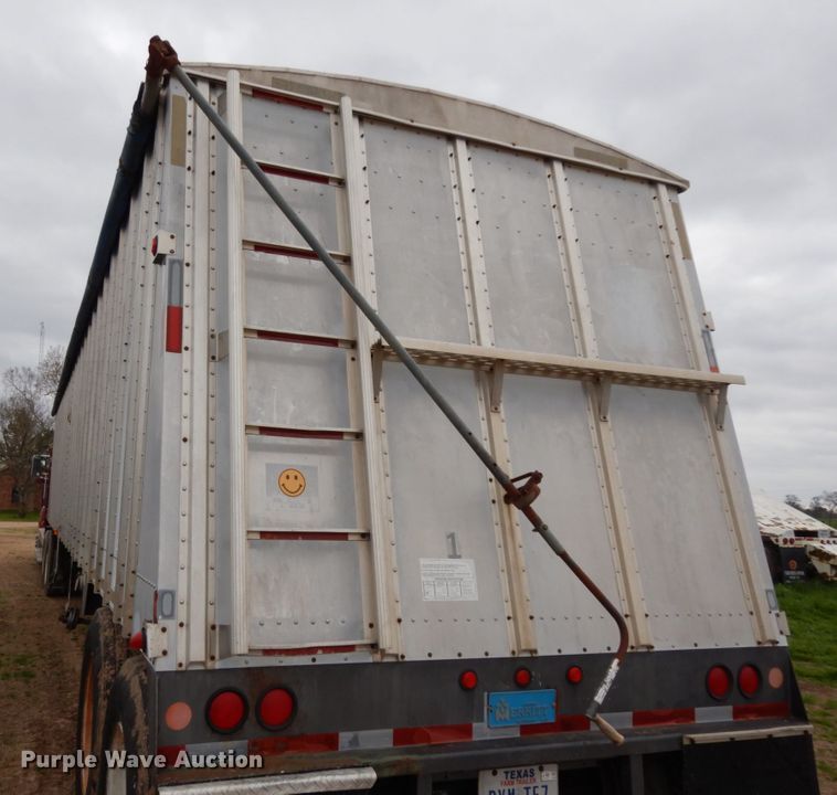 image for item DJ7294 1998 Merritt 43X96X80X2BX2AXGS grain trailer