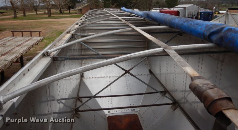 image for item DJ7294 1998 Merritt 43X96X80X2BX2AXGS grain trailer