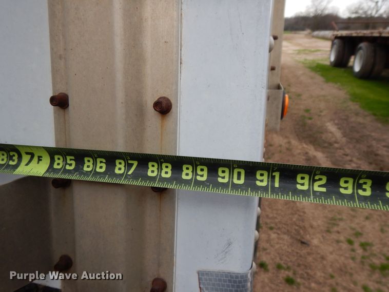 image for item DJ7294 1998 Merritt 43X96X80X2BX2AXGS grain trailer