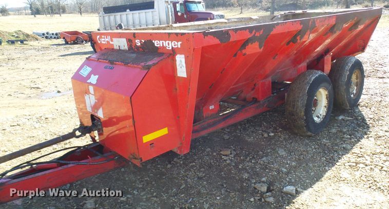 image for item DL0764 Gehl MS1312 Scavenger  manure spreader