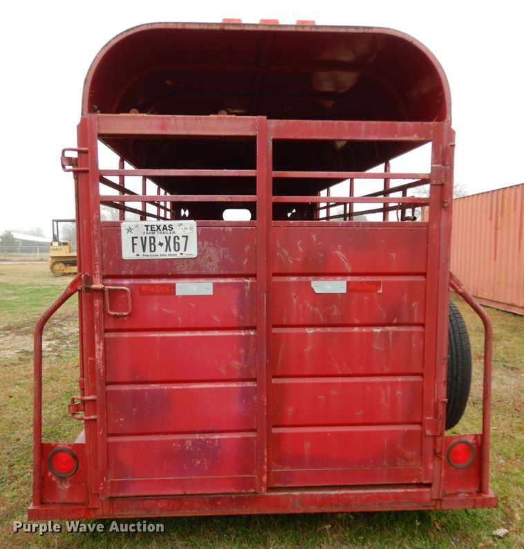 image for item DM2797 1993 WW  livestock trailer