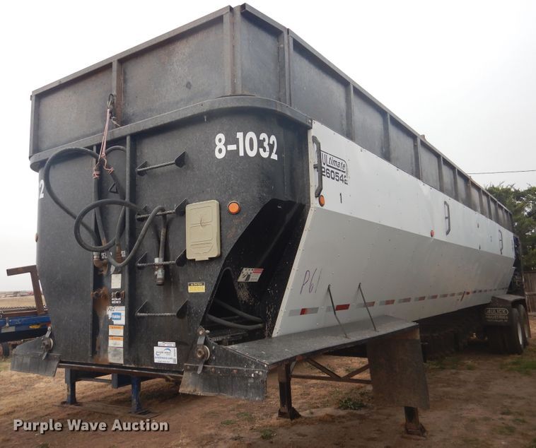 image for item HU9709 2008 Aulick 4260542 live bottom trailer