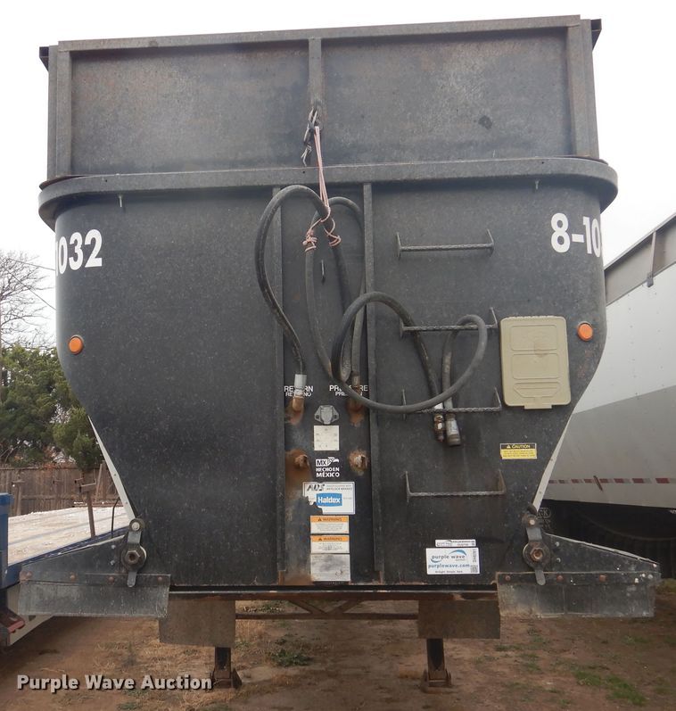 image for item HU9709 2008 Aulick 4260542 live bottom trailer