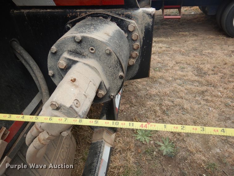 image for item HU9709 2008 Aulick 4260542 live bottom trailer