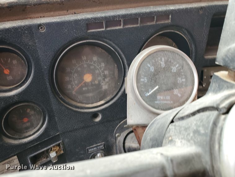 image for item HW9672 1977 Chevrolet C60  feed mixer truck