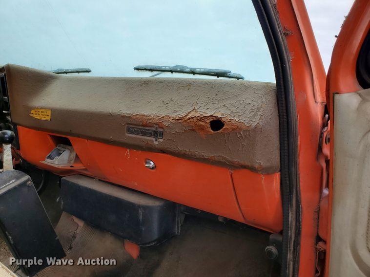 image for item HW9672 1977 Chevrolet C60  feed mixer truck