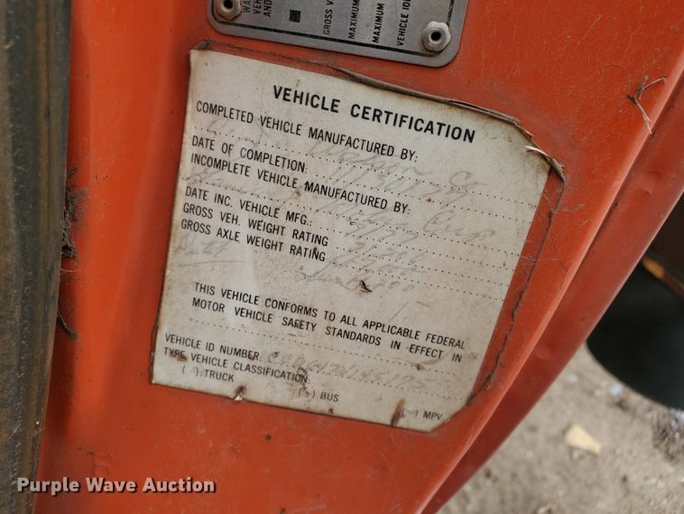 image for item HW9672 1977 Chevrolet C60  feed mixer truck