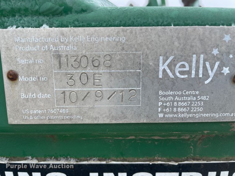 image for item HX9797 2014 Kelly Diamond Harrow 30E  diamond chain harrow