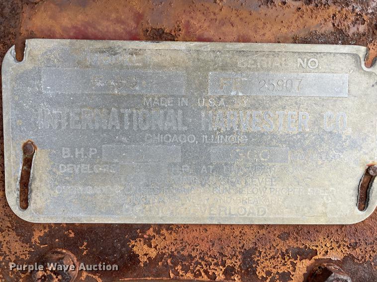 image for item HX9811 International Harvester F30  tractor