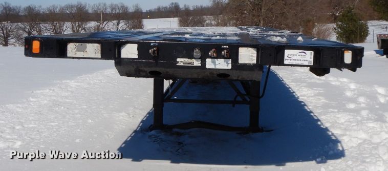 image for item DF6440 2015 Fontaine Xcalibur extendable flatbed trailer