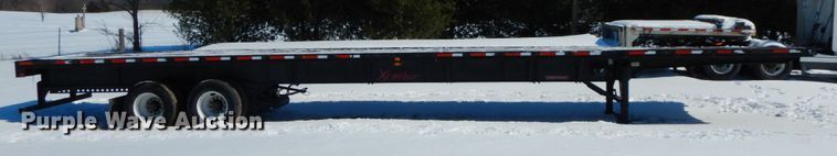 image for item DF6440 2015 Fontaine Xcalibur extendable flatbed trailer