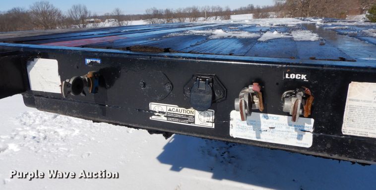 image for item DF6440 2015 Fontaine Xcalibur extendable flatbed trailer